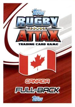 2015 Topps Rugby Attax #165 James Pritchard Back